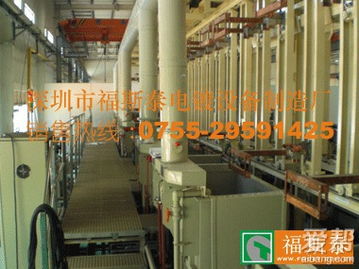 深圳市福斯泰電鍍設備制造廠 自動環型式生產線圖片 深圳